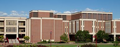 Sturm hall in summer