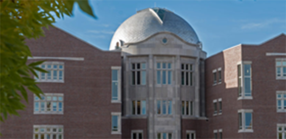 scenic of the Ritchie School of Engineering and Computer Science building